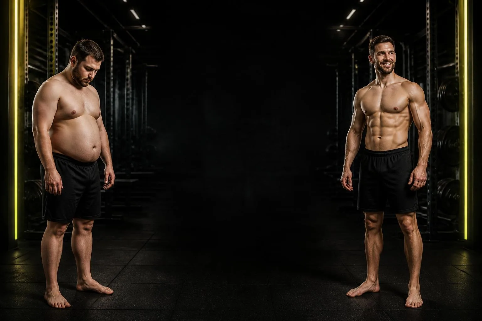 A man's fitness journey from tired and uncomfortable to energized and strong